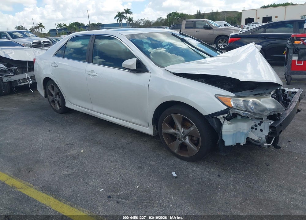 2012 TOYOTA CAMRY SE LIMITED EDITION VIN: 4T1BF1FK5CU624780