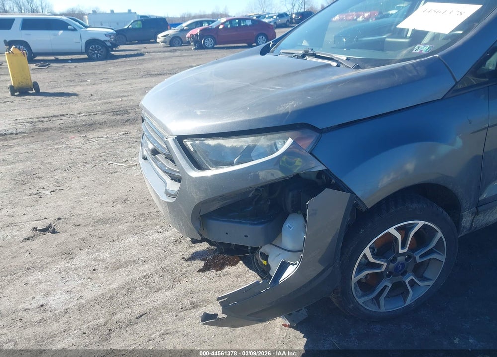 2019 FORD ECOSPORT SES VIN: MAJ6S3JL0KC250697