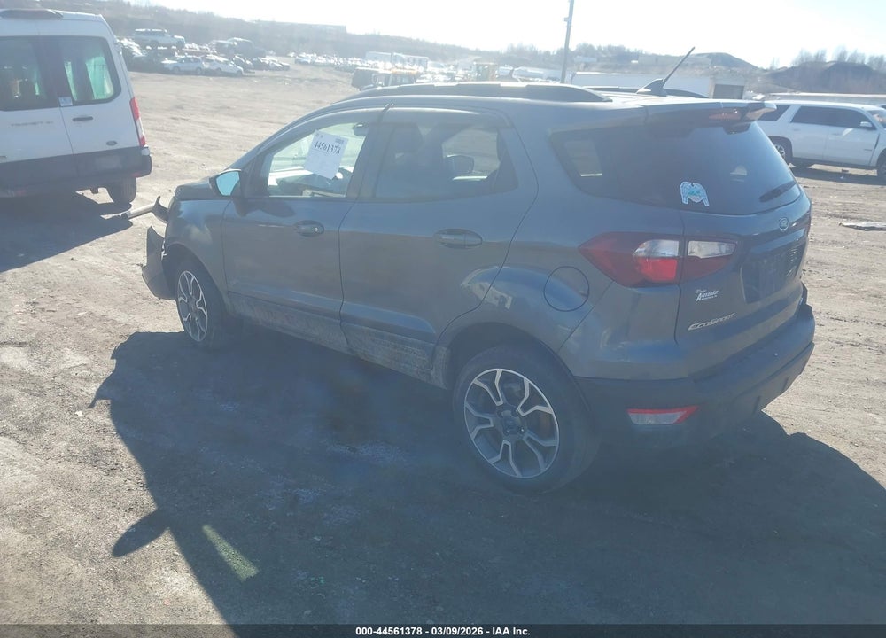 2019 FORD ECOSPORT SES VIN: MAJ6S3JL0KC250697
