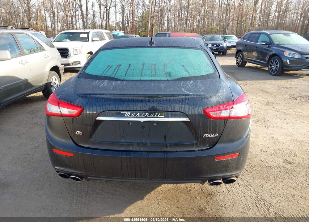 2015 MASERATI GHIBLI S Q4 VIN: ZAM57RTA9F1129248