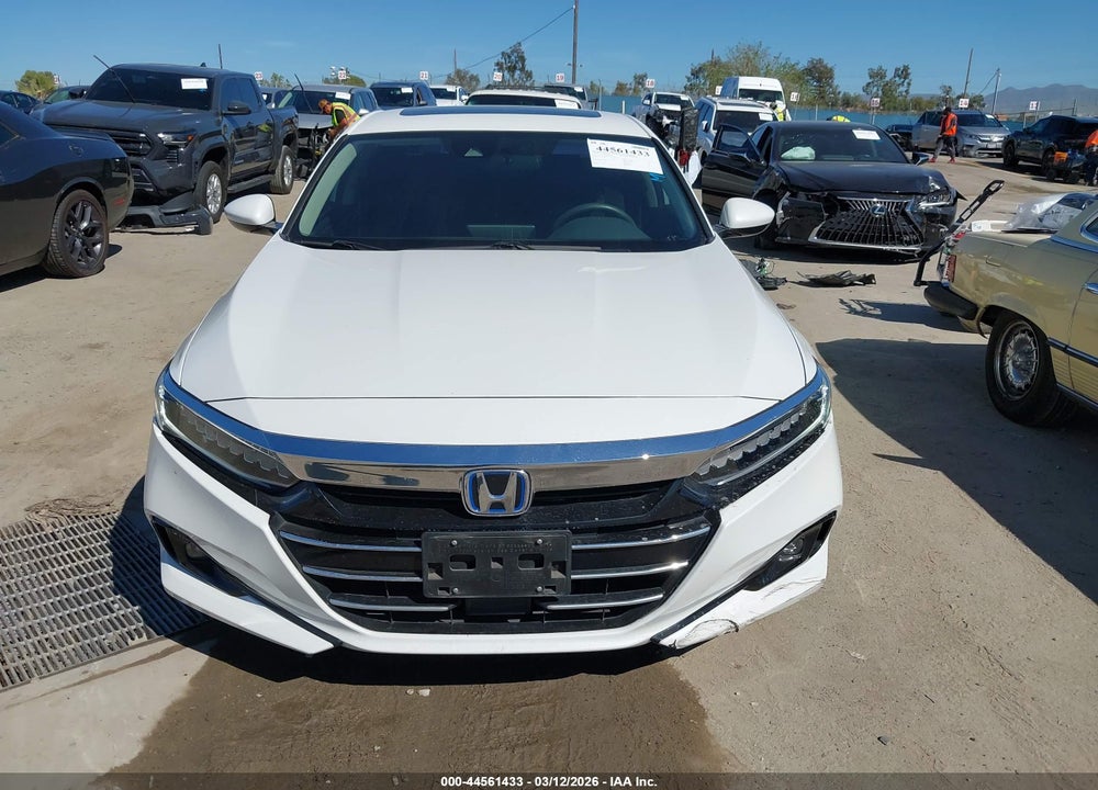 2021 HONDA ACCORD HYBRID EX VIN: 1HGCV3F45MA002029