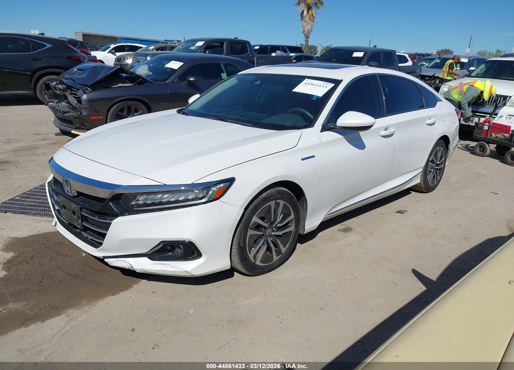 2021 HONDA ACCORD HYBRID EX VIN: 1HGCV3F45MA002029
