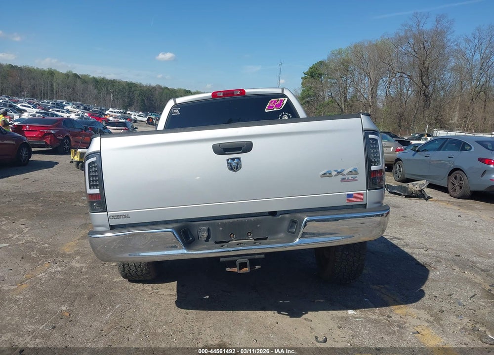 2005 DODGE RAM 1500 SLT/LARAMIE VIN: 1D7HU18N85S188717