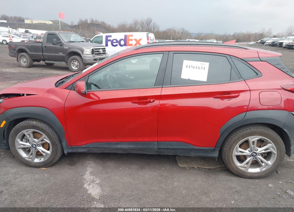 2022 HYUNDAI KONA SEL VIN: KM8K3CAB1NU920331