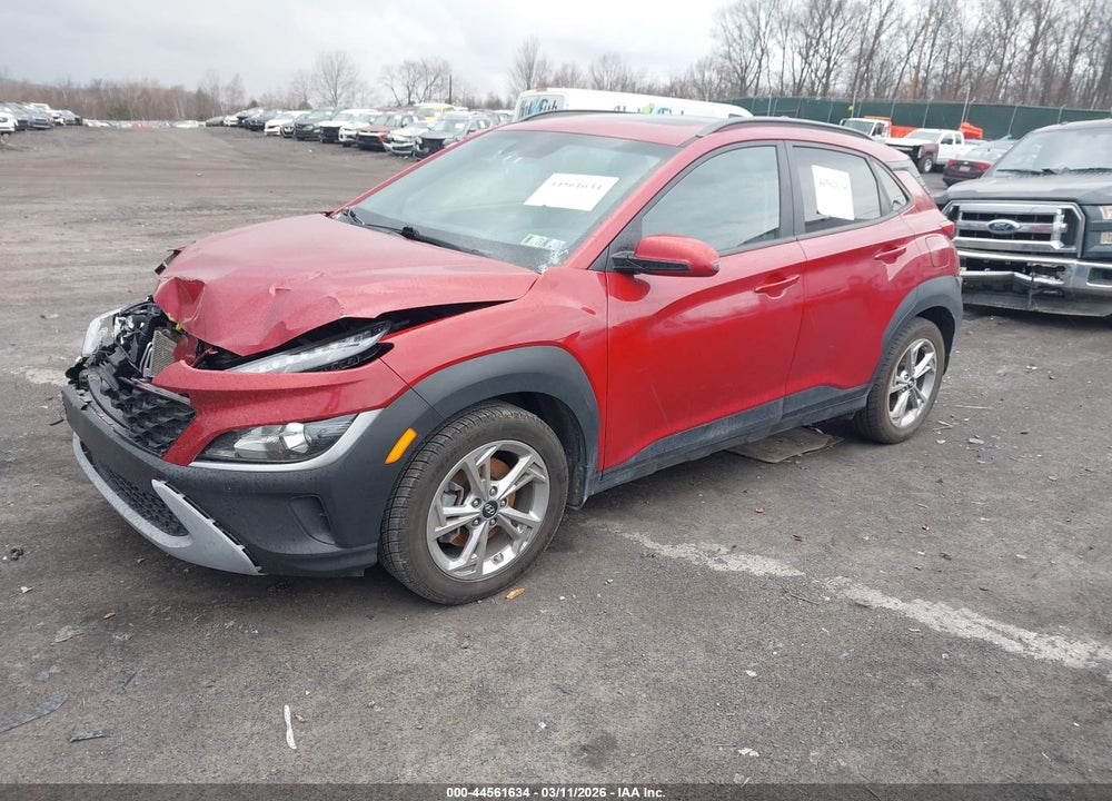 2022 HYUNDAI KONA SEL VIN: KM8K3CAB1NU920331