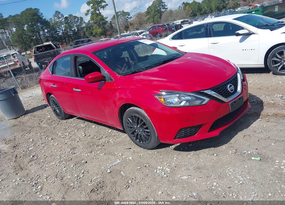 2017 NISSAN SENTRA SV VIN: 3N1AB7APXHL642875