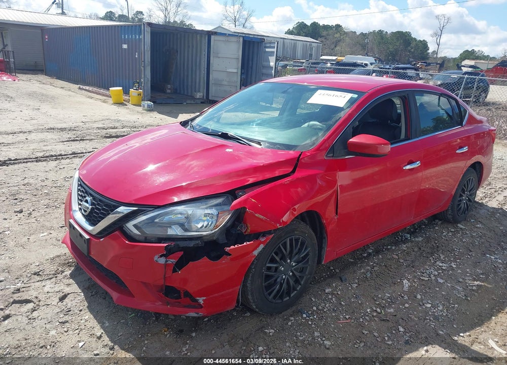 2017 NISSAN SENTRA SV VIN: 3N1AB7APXHL642875