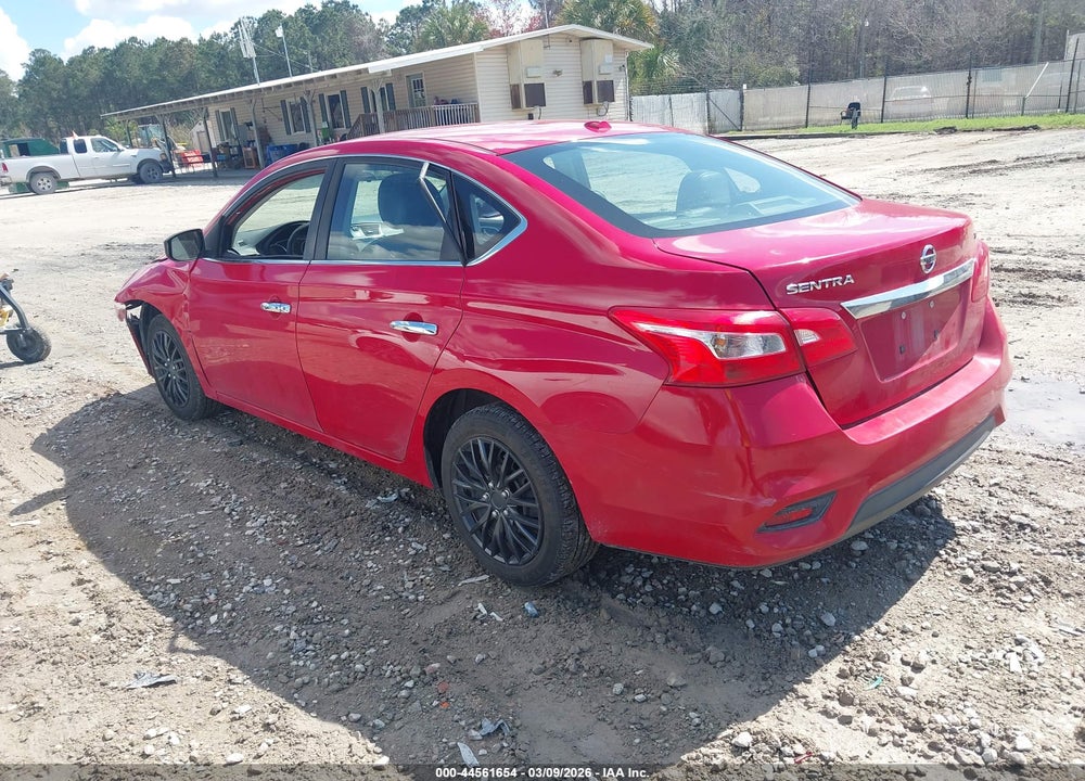 2017 NISSAN SENTRA SV VIN: 3N1AB7APXHL642875