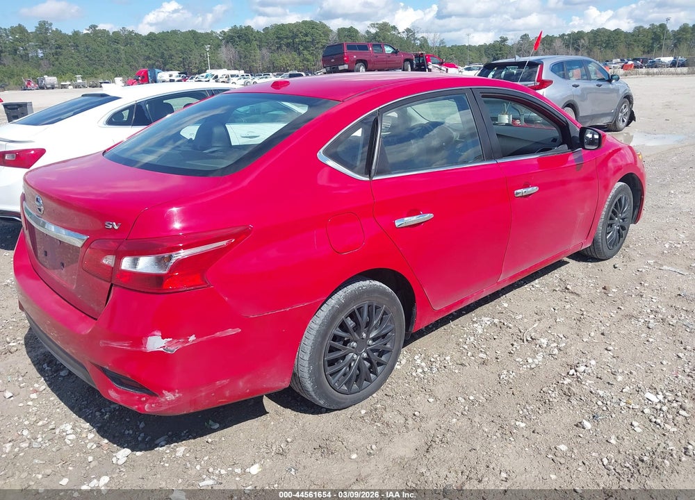 2017 NISSAN SENTRA SV VIN: 3N1AB7APXHL642875