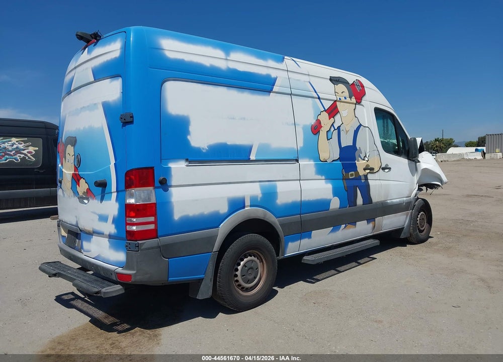 2018 MERCEDES-BENZ SPRINTER 2500 STANDARD ROOF V6 VIN: WD3PE7CD4JP636415