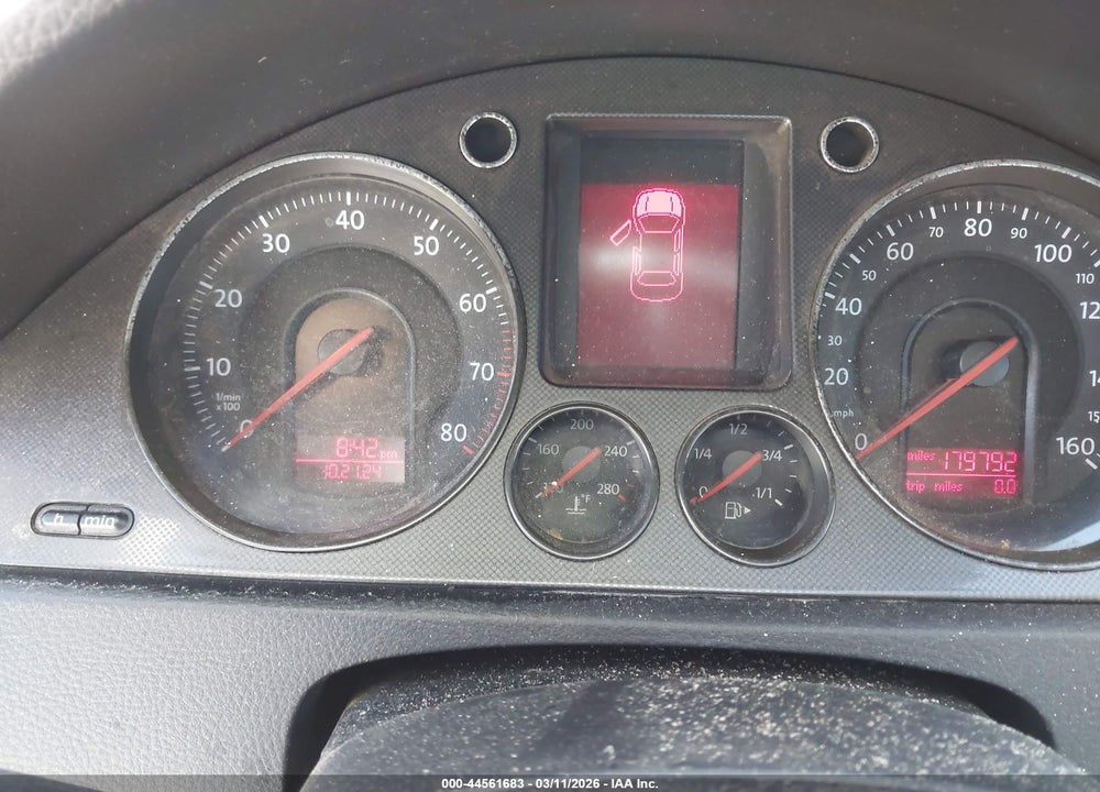 2007 VOLKSWAGEN PASSAT 2.0T VIN: WVWGK73C07P084250