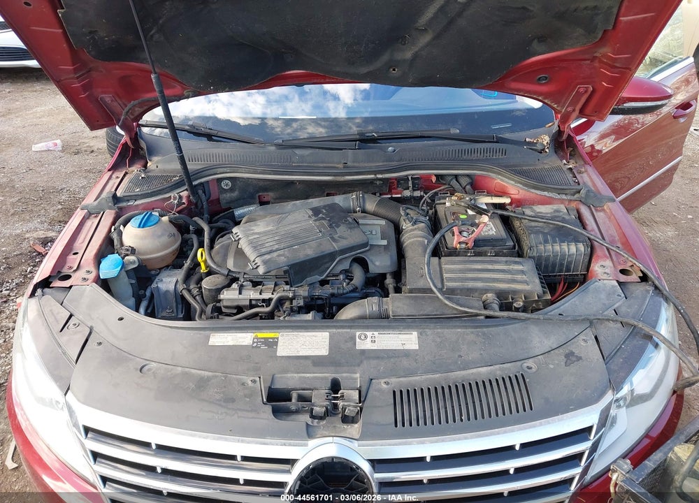 2013 VOLKSWAGEN CC 2.0T SPORT VIN: WVWBP7AN8DE566682