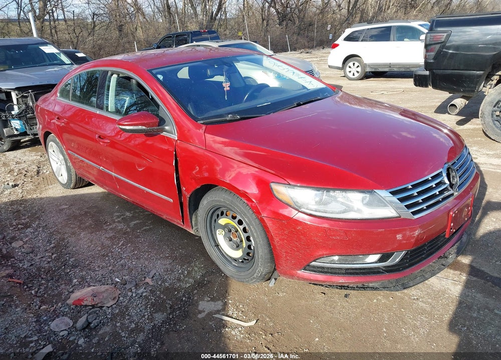 2013 VOLKSWAGEN CC 2.0T SPORT VIN: WVWBP7AN8DE566682