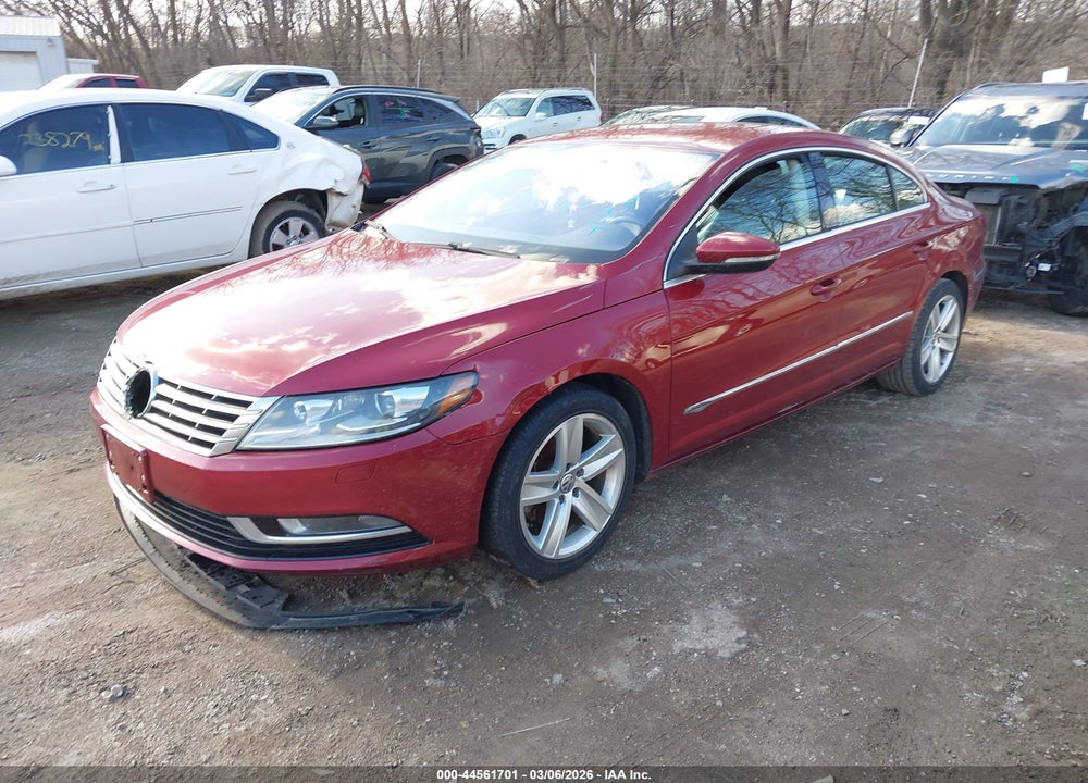 2013 VOLKSWAGEN CC 2.0T SPORT VIN: WVWBP7AN8DE566682