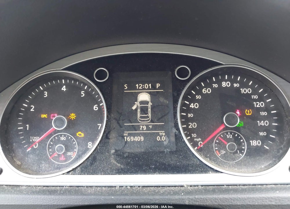 2013 VOLKSWAGEN CC 2.0T SPORT VIN: WVWBP7AN8DE566682