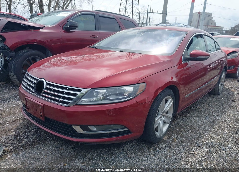 2013 VOLKSWAGEN CC 2.0T SPORT VIN: WVWBP7AN8DE566682