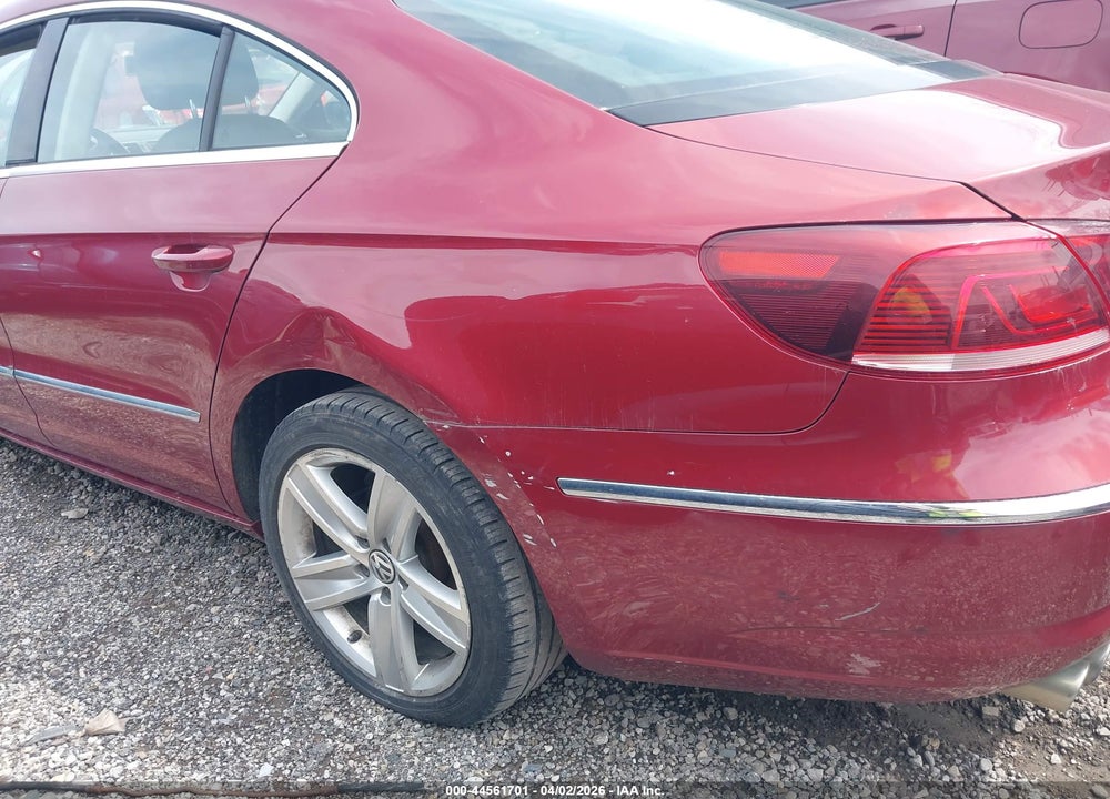 2013 VOLKSWAGEN CC 2.0T SPORT VIN: WVWBP7AN8DE566682