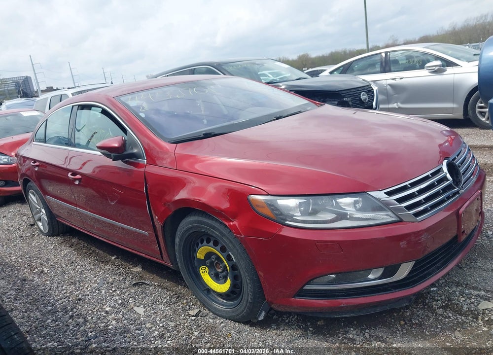 2013 VOLKSWAGEN CC 2.0T SPORT VIN: WVWBP7AN8DE566682