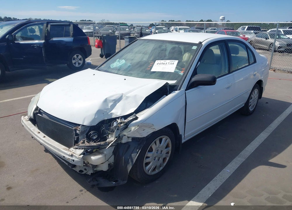 2005 HONDA CIVIC LX VIN: 2HGES16545H508064