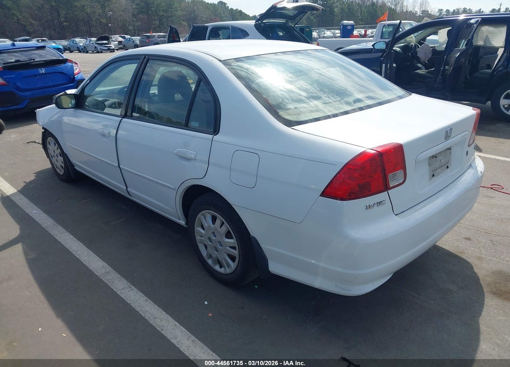 2005 HONDA CIVIC LX VIN: 2HGES16545H508064