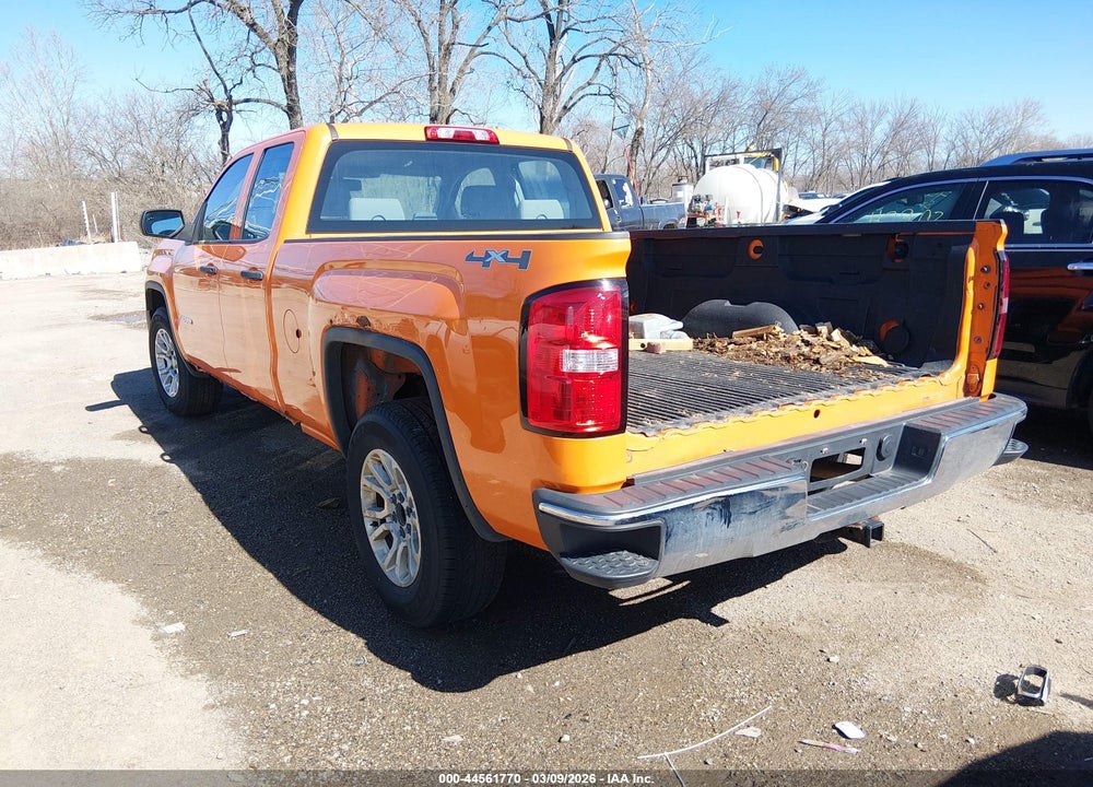 2014 GMC SIERRA 1500 VIN: 1GTV2TEH4EZ242163
