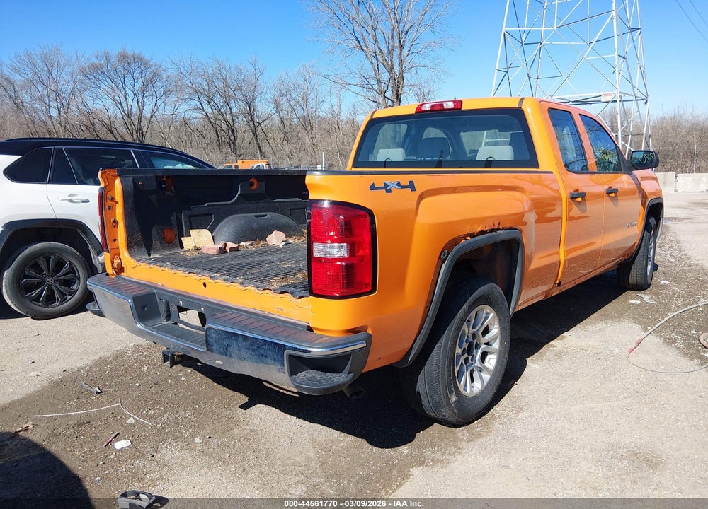 2014 GMC SIERRA 1500 VIN: 1GTV2TEH4EZ242163