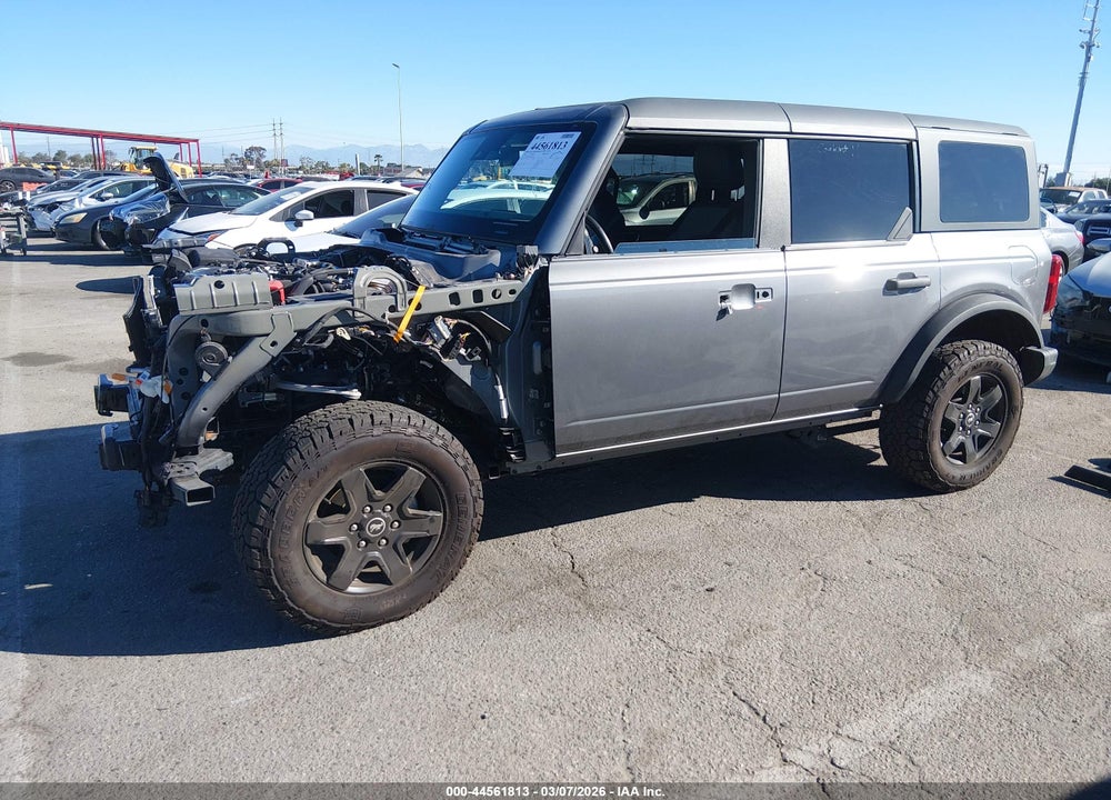 2024 FORD BRONCO BLACK DIAMOND VIN: 1FMEE1BP0RLA76882