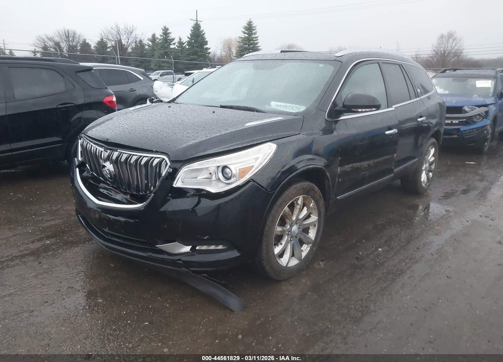 2014 BUICK ENCLAVE LEATHER VIN: 5GAKVBKD8EJ340666