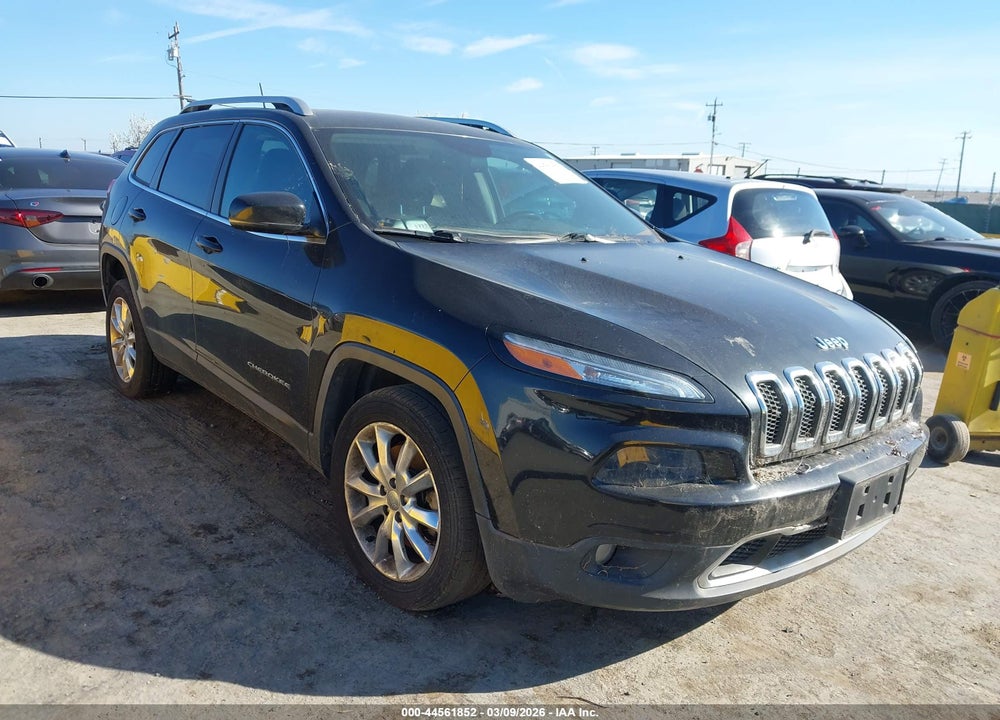 2016 JEEP CHEROKEE LIMITED VIN: 1C4PJLDB0GW165448