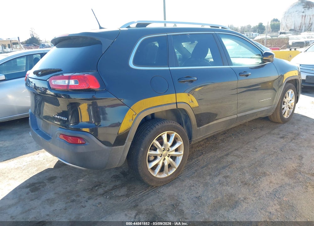 2016 JEEP CHEROKEE LIMITED VIN: 1C4PJLDB0GW165448