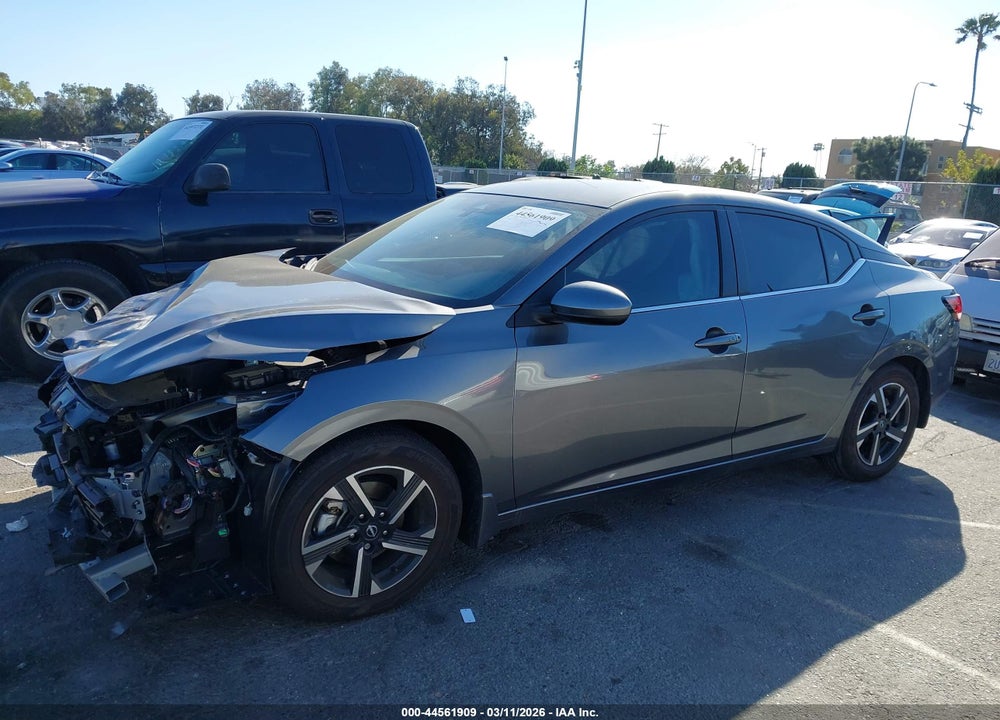 2025 NISSAN SENTRA SV VIN: 3N1AB8CV2SY260495
