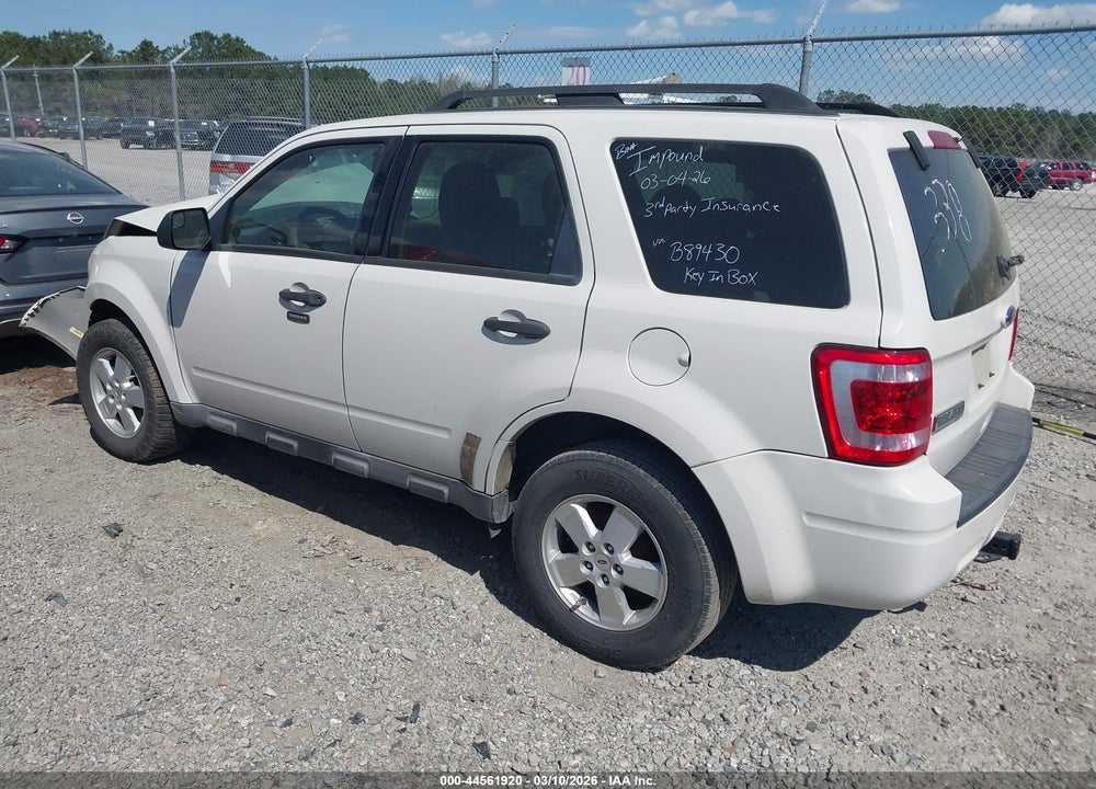 2010 FORD ESCAPE XLT VIN: 1FMCU0D7XAKB89430