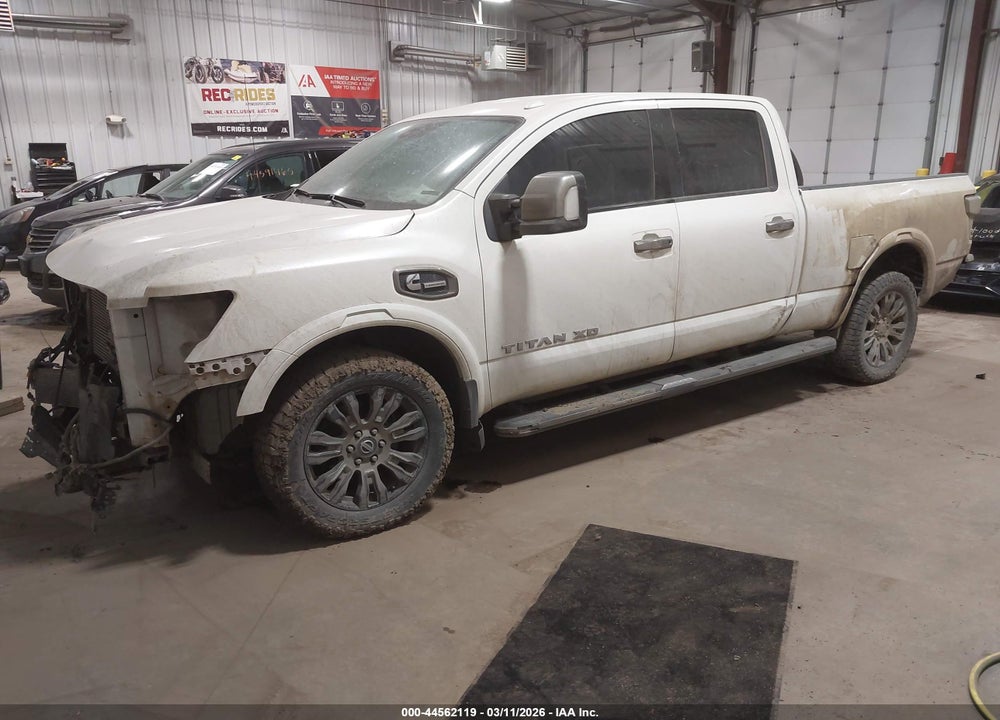 2016 NISSAN TITAN XD PLATINUM RESERVE DIESEL VIN: 1N6BA1F45GN517732