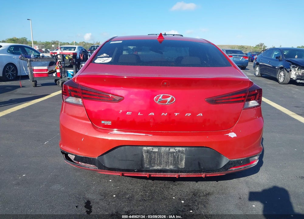 2020 HYUNDAI ELANTRA SEL VIN: 5NPD84LF7LH621289
