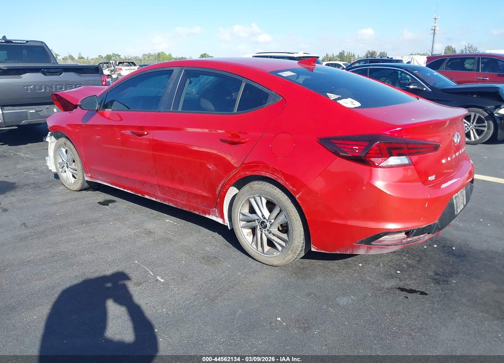 2020 HYUNDAI ELANTRA SEL VIN: 5NPD84LF7LH621289