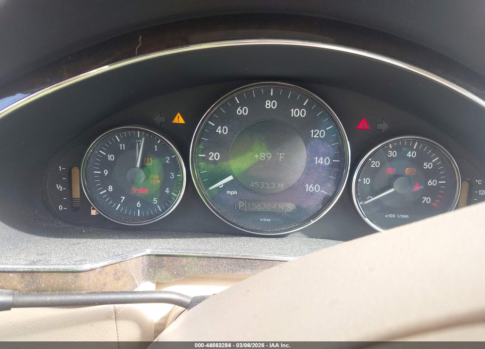 2007 MERCEDES-BENZ CLS 550 VIN: WDDDJ72X07A107612