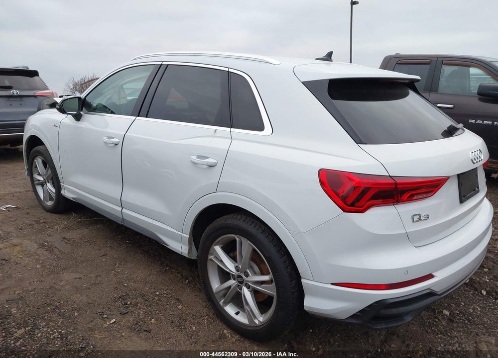 2021 AUDI Q3 PREMIUM PLUS 45 TFSI S LINE QUATTRO TIPTRONIC VIN: WA1EECF3XM1128525