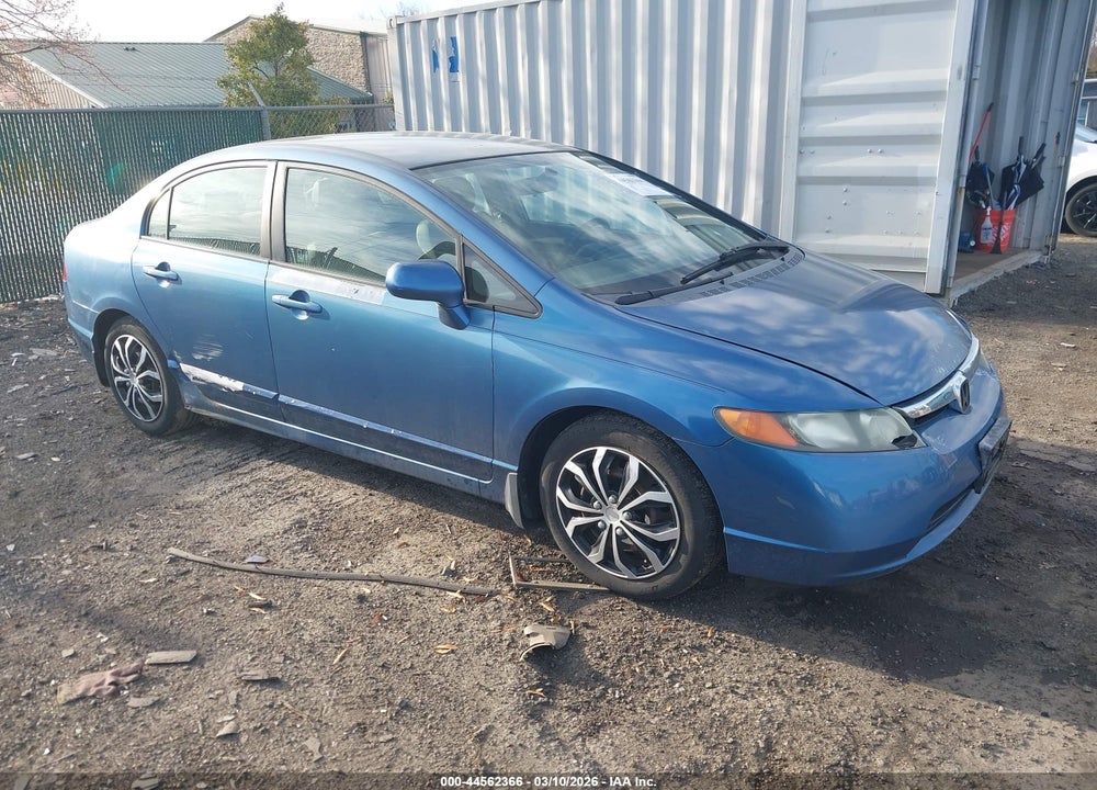 2006 HONDA CIVIC LX VIN: 1HGFA16596L052316