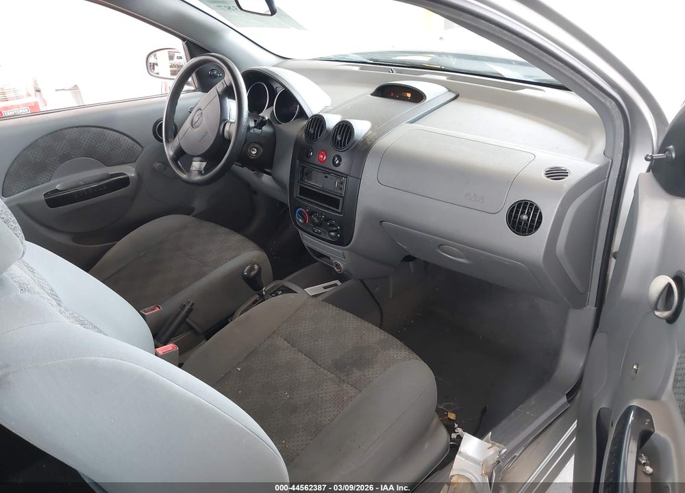 2005 CHEVROLET AVEO LS VIN: KL1TD52675B315073