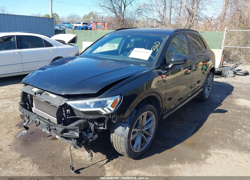 2022 AUDI Q3 PREMIUM PLUS 45 TFSI S LINE QUATTRO TIPTRONIC VIN: WA1EECF37N1074036
