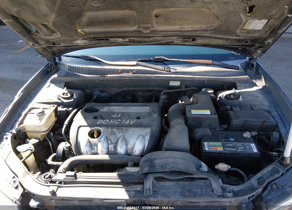 2006 HYUNDAI SONATA GLS VIN: 5NPEU46C56H169476