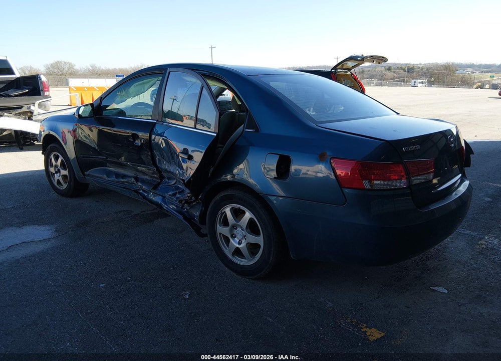 2006 HYUNDAI SONATA GLS VIN: 5NPEU46C56H169476
