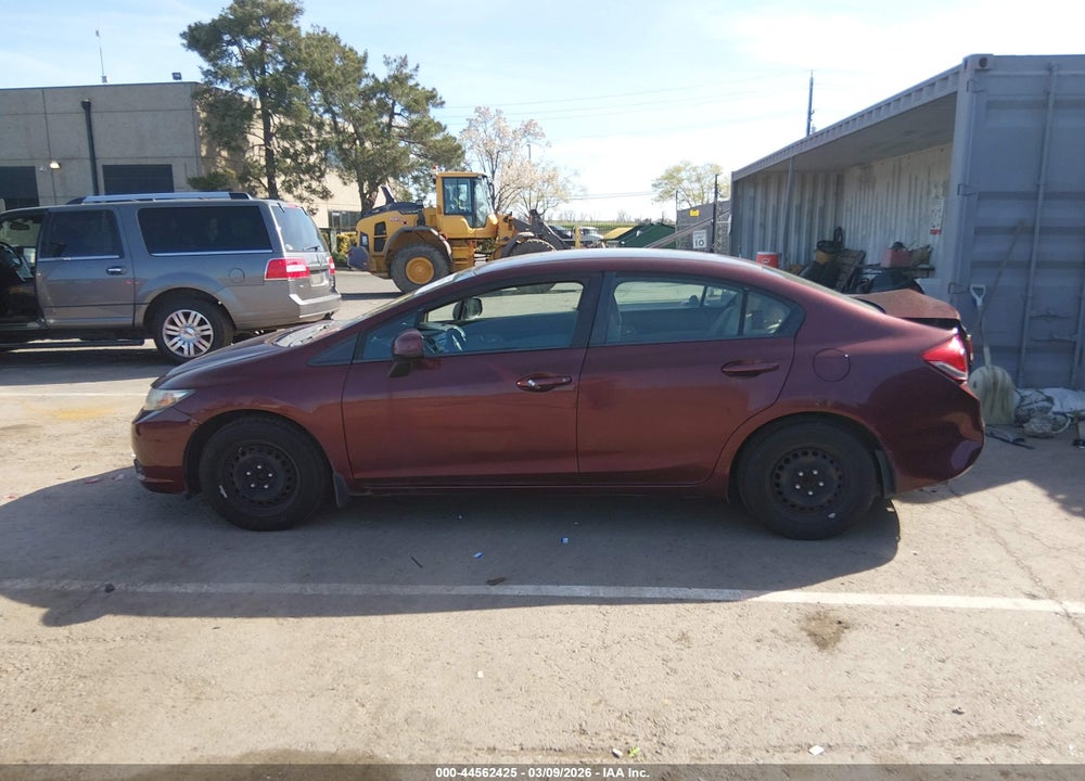 2013 HONDA CIVIC LX VIN: 19XFB2F58DE230269