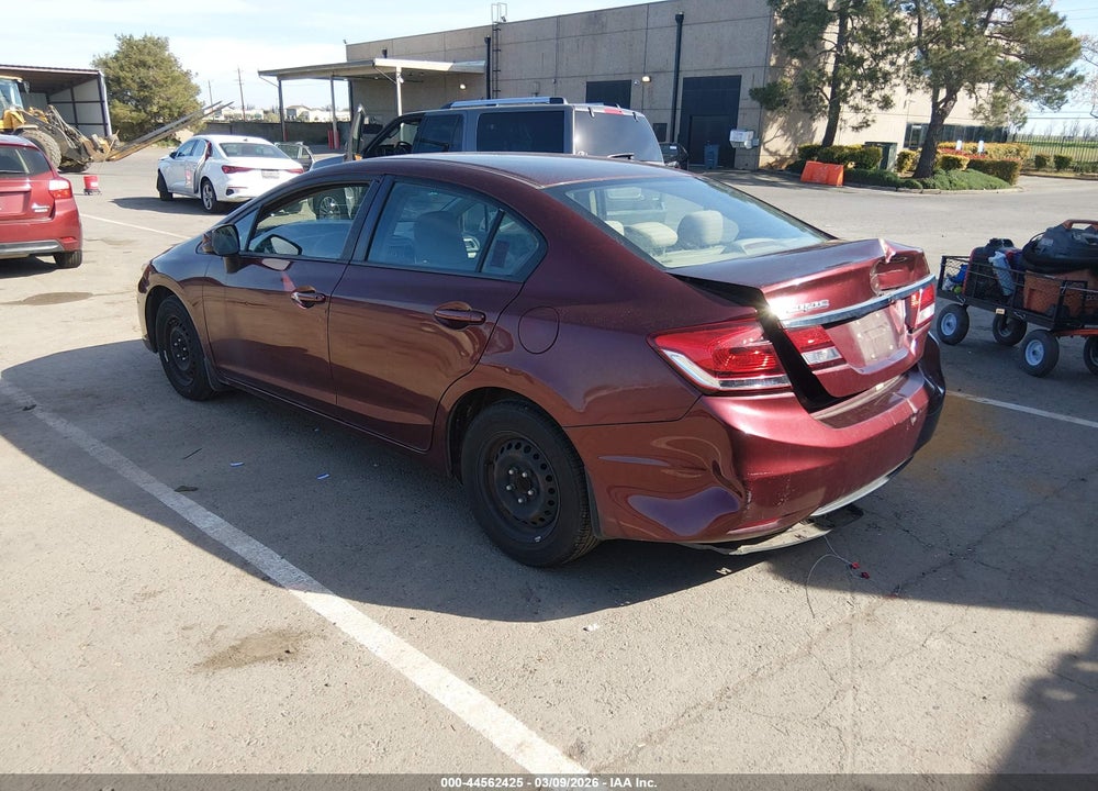 2013 HONDA CIVIC LX VIN: 19XFB2F58DE230269