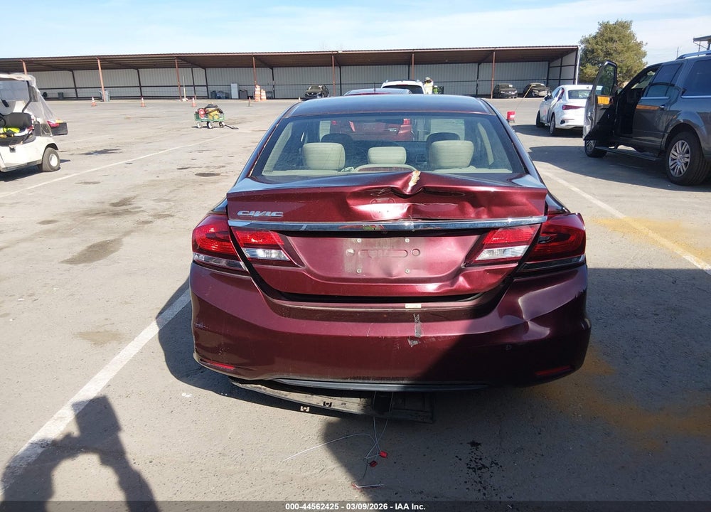 2013 HONDA CIVIC LX VIN: 19XFB2F58DE230269
