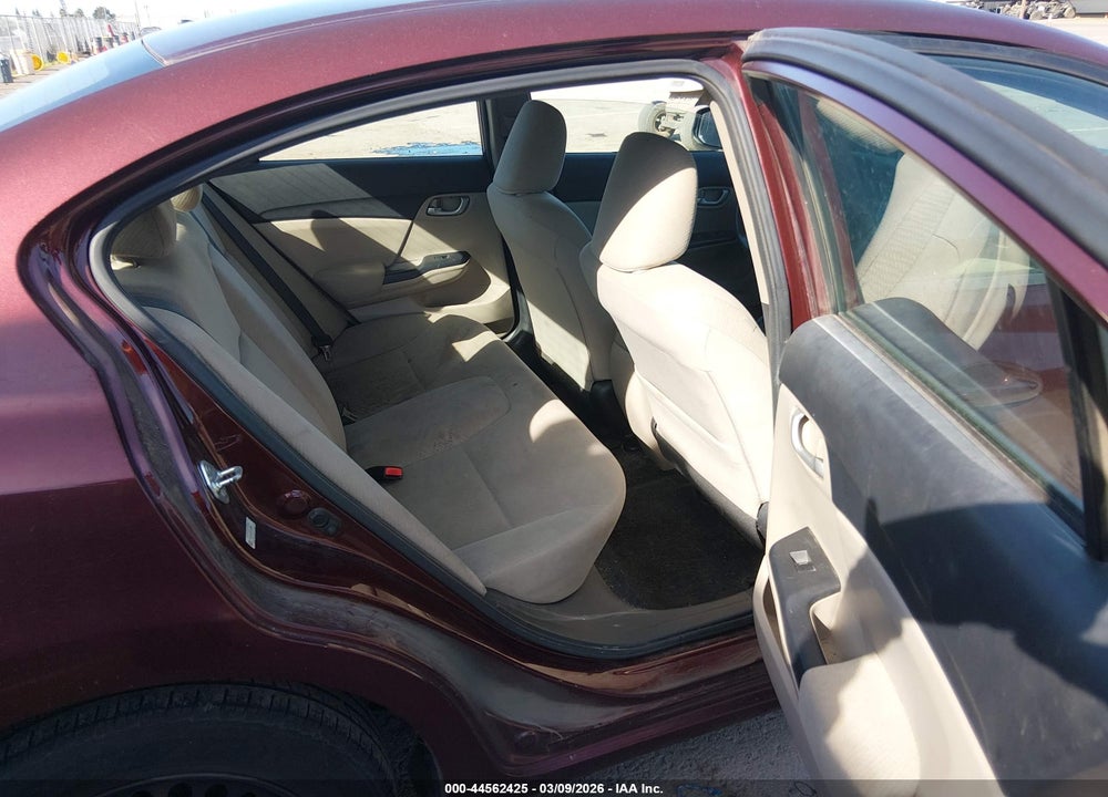 2013 HONDA CIVIC LX VIN: 19XFB2F58DE230269