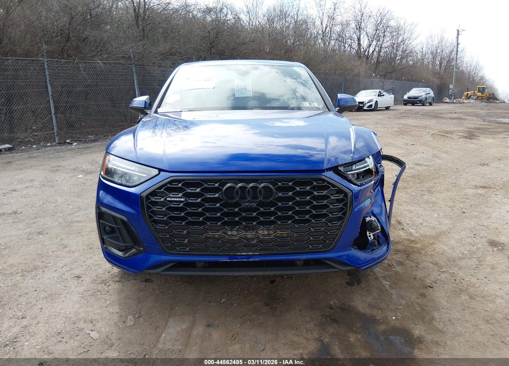 2022 AUDI Q5 SPORTBACK PREMIUM PLUS 45 TFSI S LINE QUATTRO S TRONIC VIN: WA15AAFY8N2012358