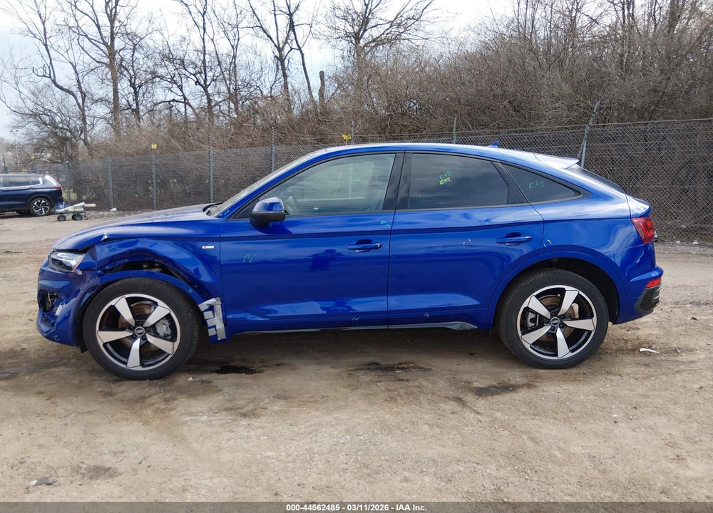 2022 AUDI Q5 SPORTBACK PREMIUM PLUS 45 TFSI S LINE QUATTRO S TRONIC VIN: WA15AAFY8N2012358
