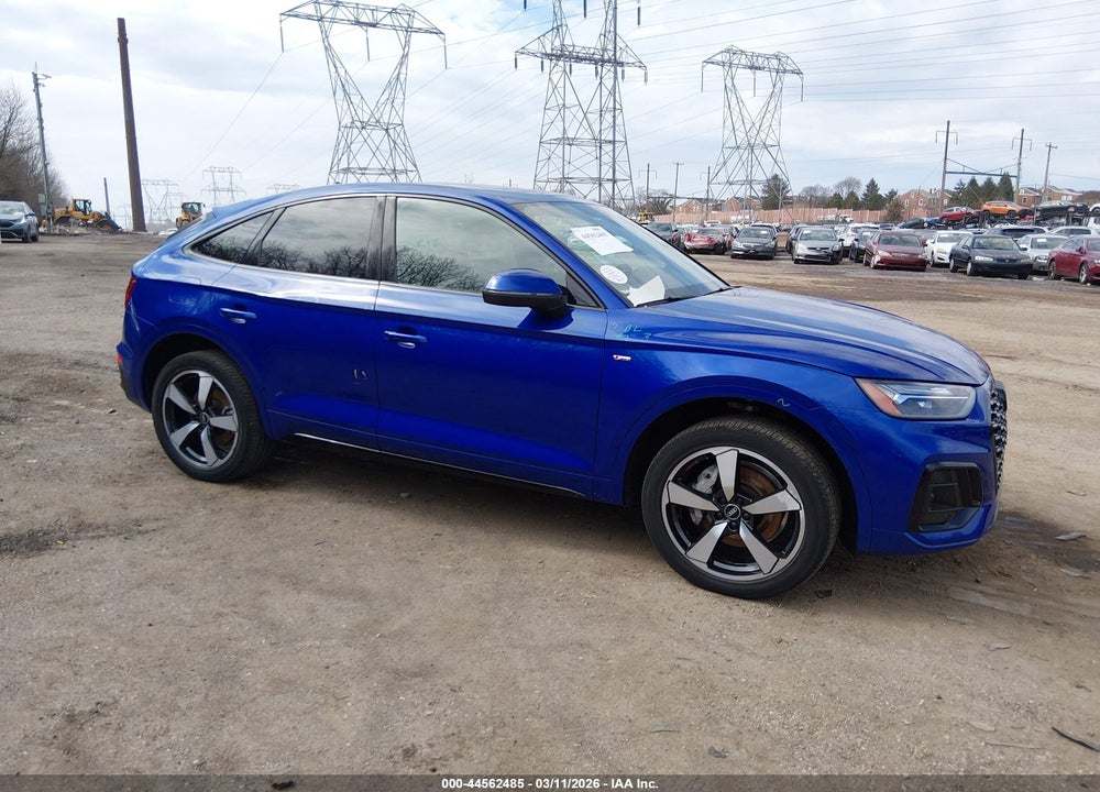 2022 AUDI Q5 SPORTBACK PREMIUM PLUS 45 TFSI S LINE QUATTRO S TRONIC VIN: WA15AAFY8N2012358