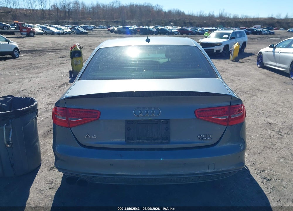 2016 AUDI A4 2.0T PREMIUM VIN: WAUBFAFL1GN012554